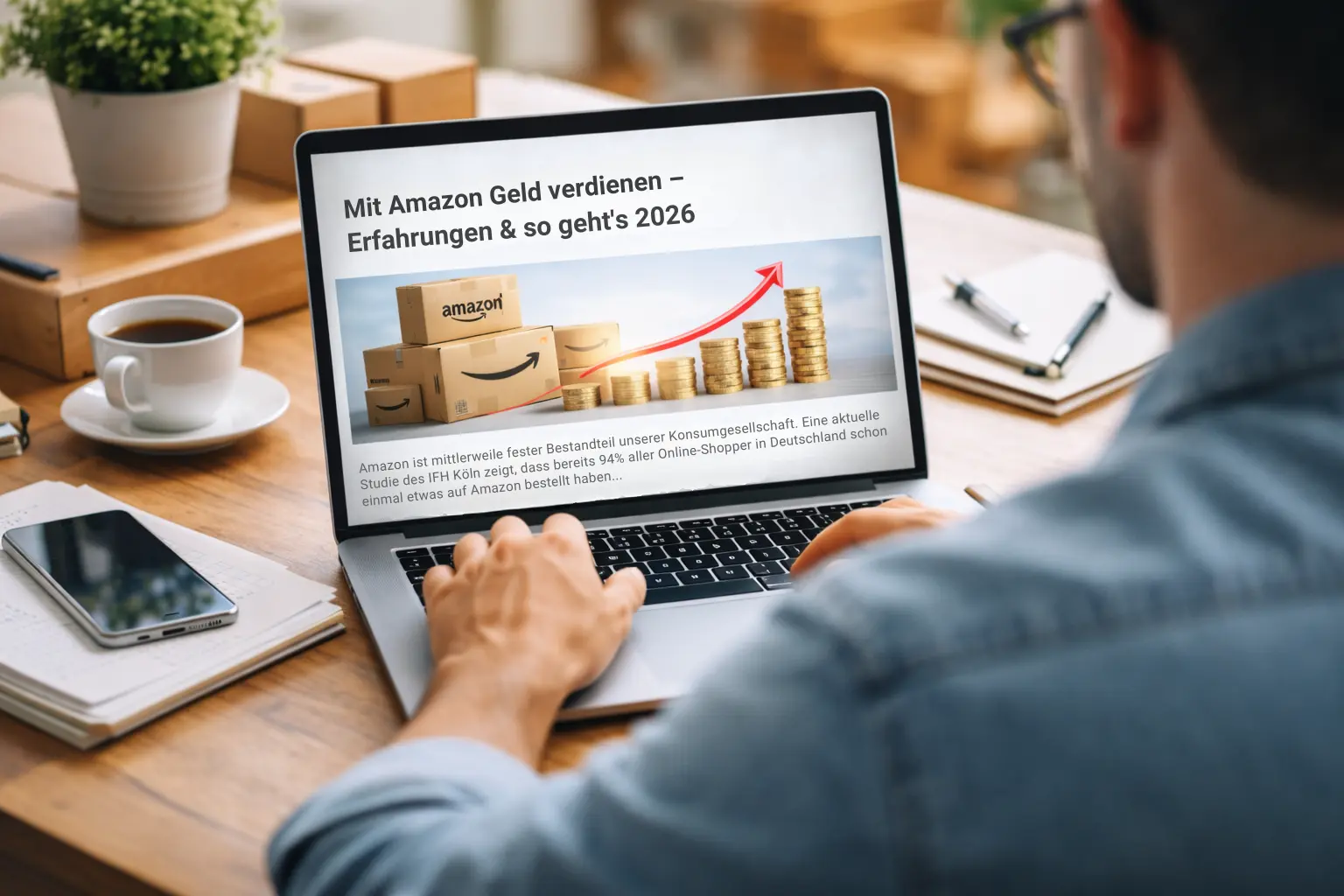 Mit Amazon Geld verdienen – Erfahrungen & so geht’s 2026